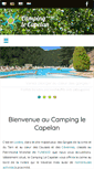 Mobile Screenshot of campingcapelan.com